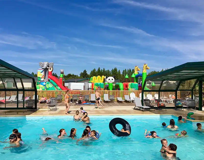 piscine couverte camping Berck sur Mer